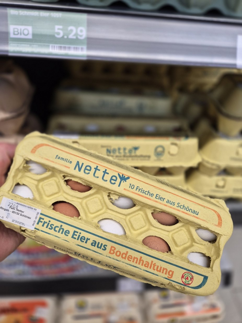 Frische Eier von Familie Netter aus Schönau